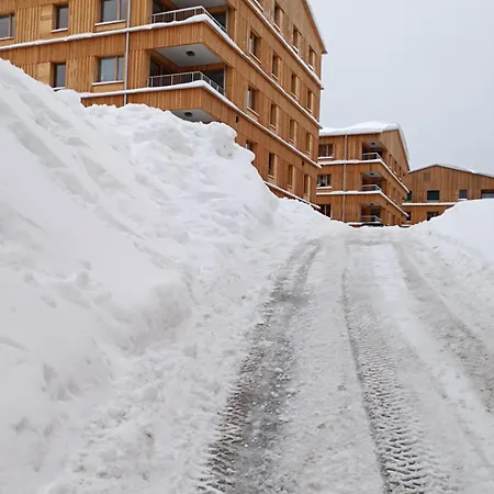 Nassfeldpass Pistenblick Sonnenalpe Nassfeld