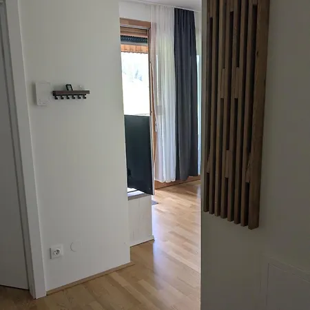 Nassfeldpass Pistenblick Apartment Sonnenalpe Nassfeld