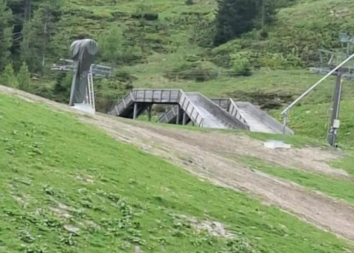 Nassfeldpass Pistenblick *