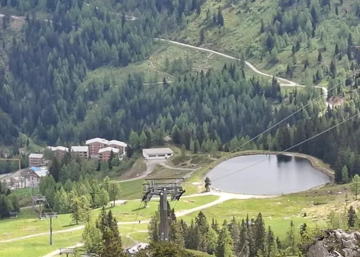 Nassfeldpass Pistenblick