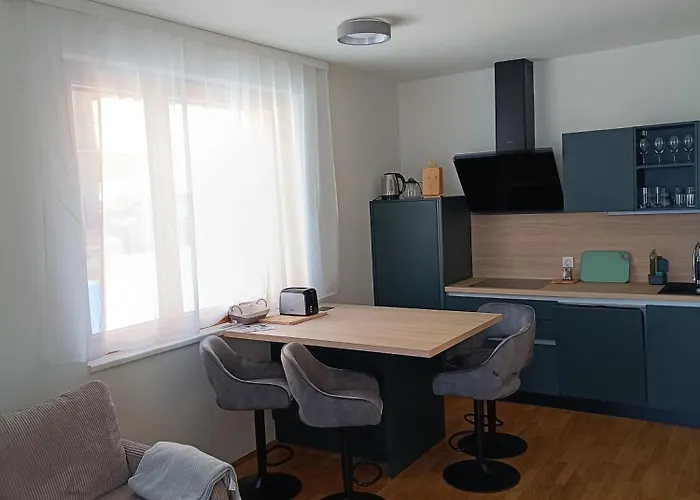 アパート Nassfeldpass Pistenblick *