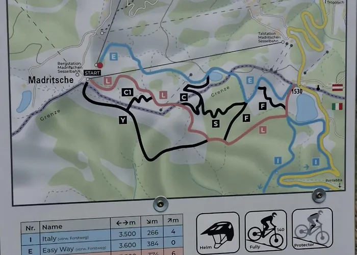 Lejlighed Nassfeldpass Pistenblick